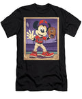 Mickey Mouse Vs Colorado Rockies Mouse Meets Mile High Robertz Schuler T-Shirt