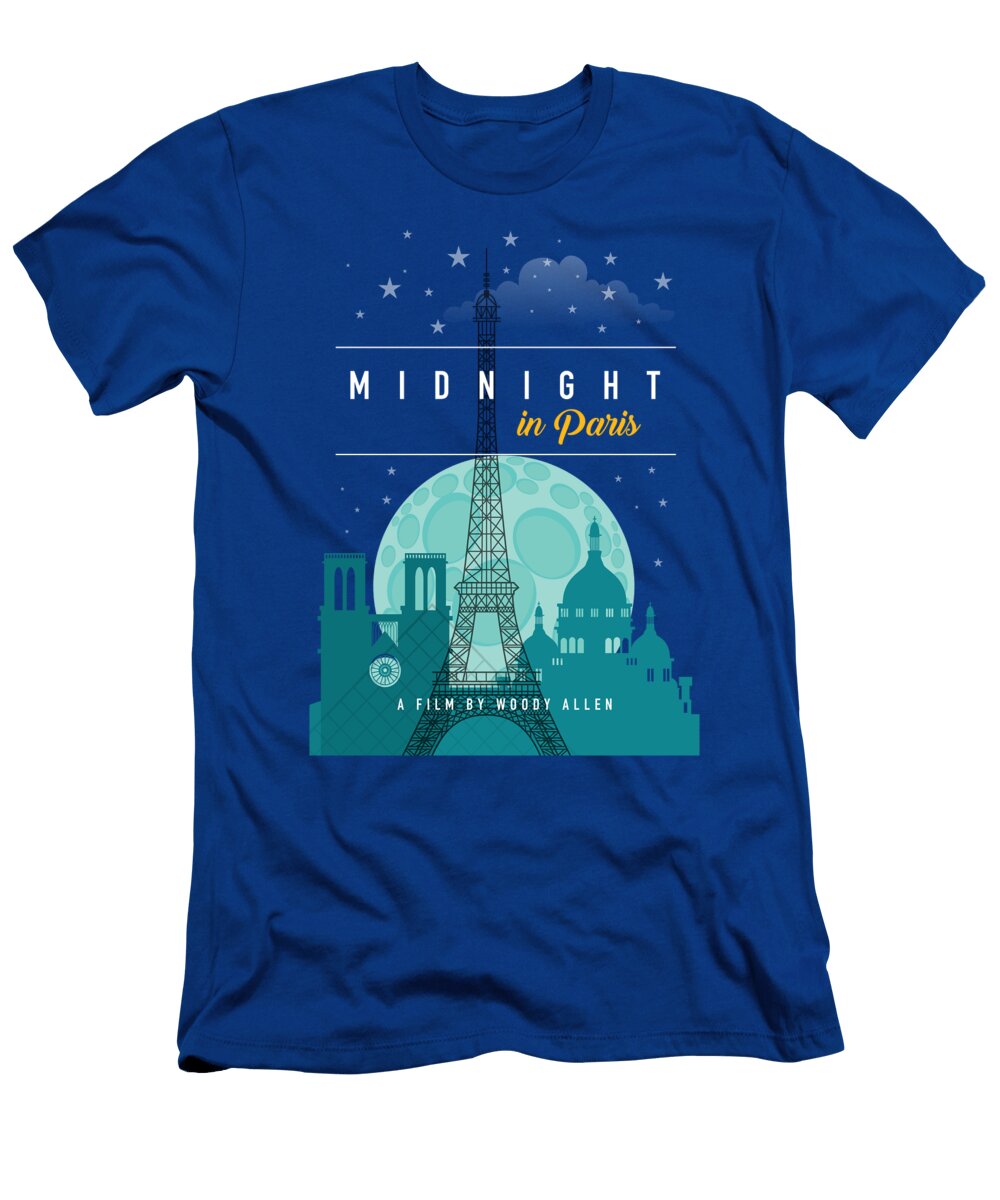 Midnight in Paris Alternative Movie Poster Movie Poster Boy T-Shirt