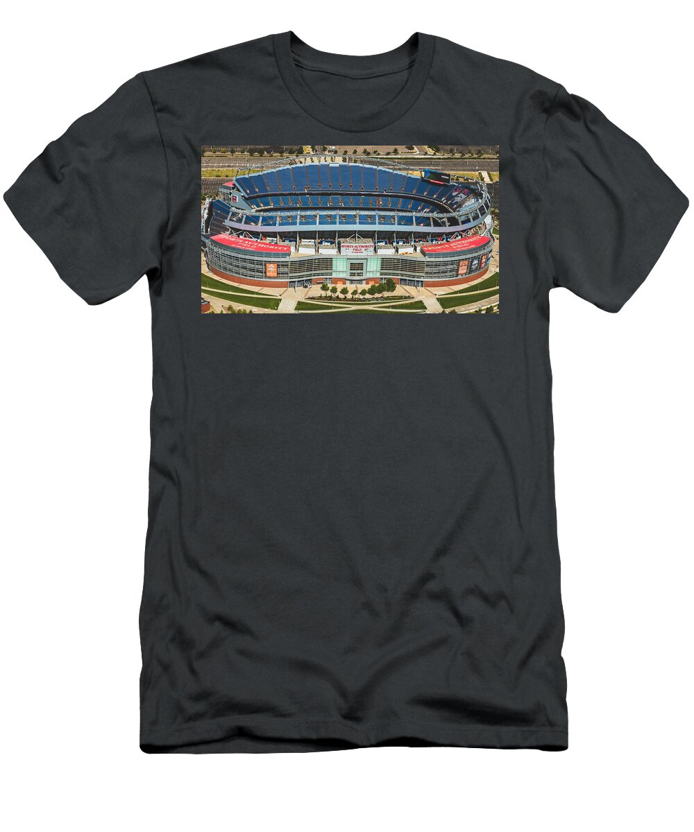 Mile High Stadium Home of the Denver Broncos Mountain Dreams T-Shirt