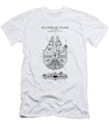 Millennium Falcon Patent Denny H T-Shirt