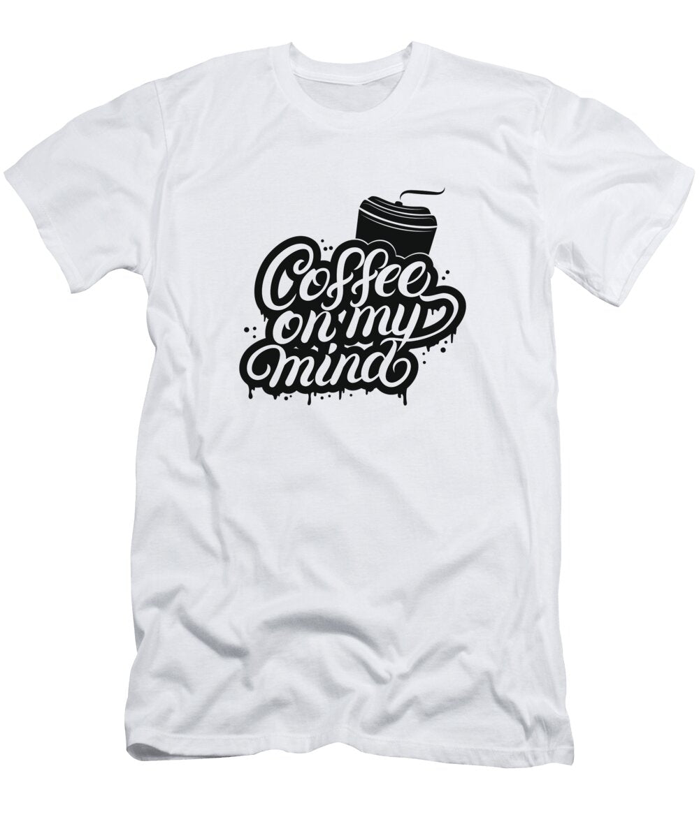 Mind About Coffee Bearr Guy T-Shirt