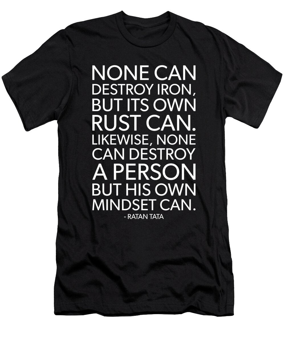 Mindset Quote Matthew Chan T-Shirt