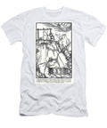 Miner Surveying Shaft De Re Metallica Illustration Historic Illustrations T-Shirt