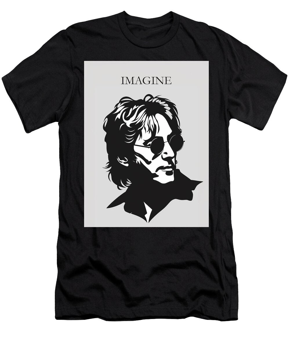 Minimalist Poster John Lennon Stephen Smith Galleries T-Shirt
