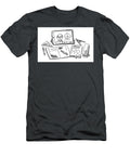 Modern Learning Utensils Tablet Computer Drawing Frank Ramspott T-Shirt