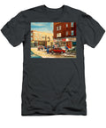 Monkland Street Hockey Game Montreal Urban Scene Carole Spandau T-Shirt