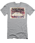 Montreal Canadiens Bell Centre Stadium Vibrant Hockey Arena Painting Giunia Sigworth T-Shirt