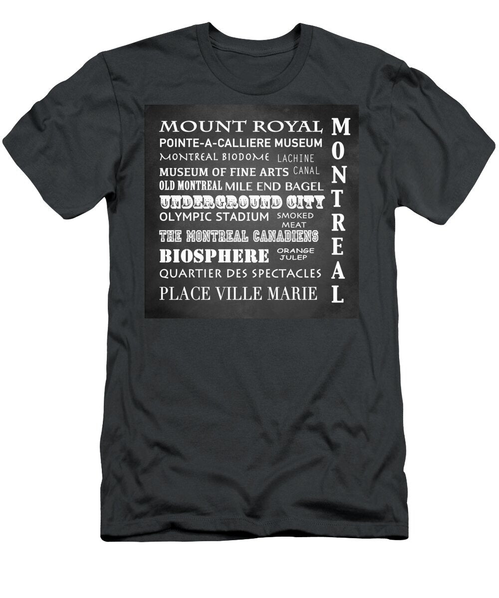 Montreal Famous Landmarks Patricia Lintner T-Shirt