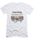Morning Workout 30 Days Jump Rope Challenge Lahrech Soumia T-Shirt