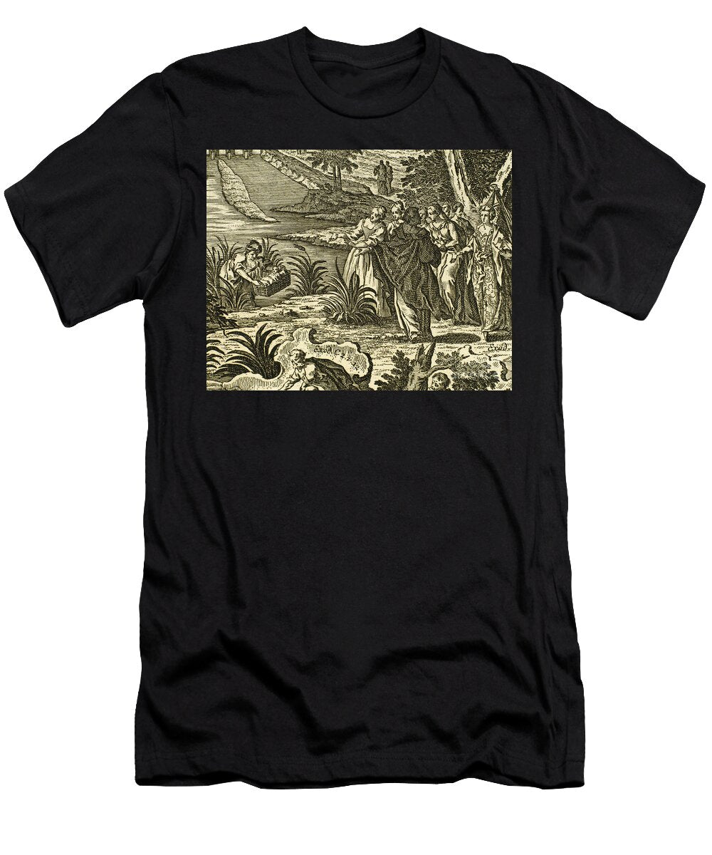Moses Rescued From the Nile Unknown Artist T-Shirt