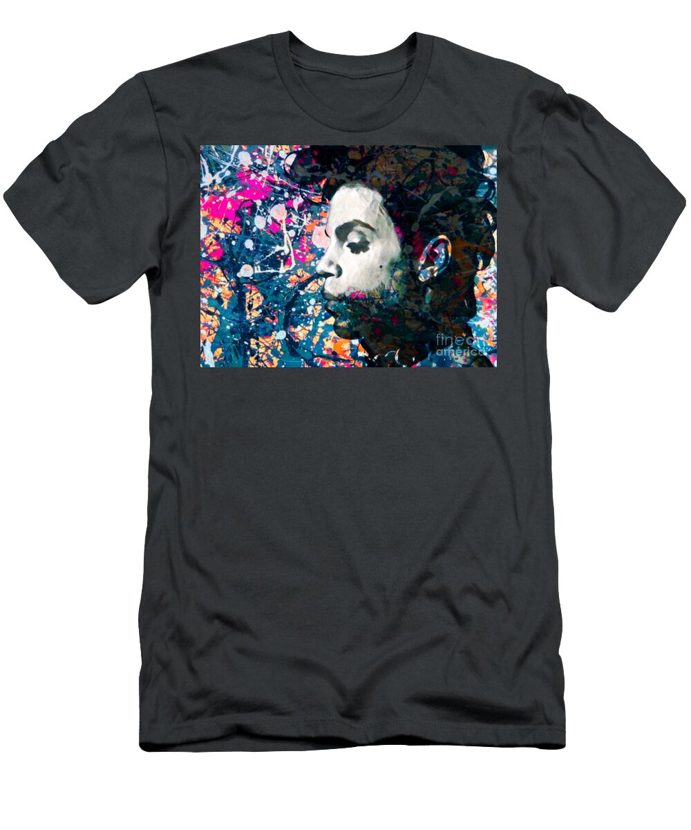 Motiv Portrait Prince Extreme Splash Pop Art Felix Von Altersheim T-Shirt