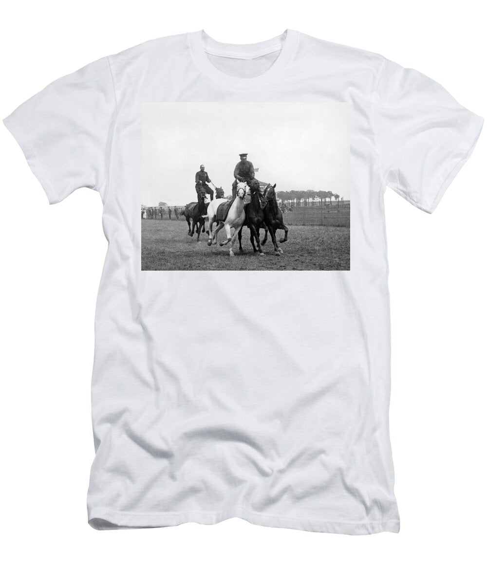 Mounted Police Stunts Underwood Archives T-Shirt