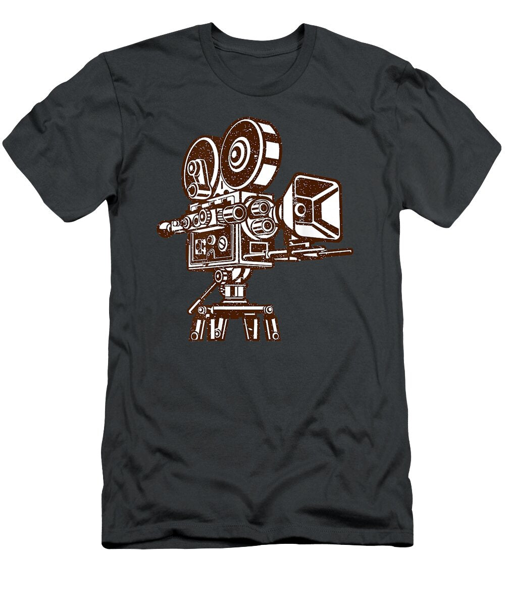 Movie Camera Filmmaker Eoghag Poppy T-Shirt