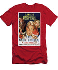Movie Poster for the Blue Dahlia with Alan Ladd and Veronica Lake 1946 Stars on Art T-Shirt
