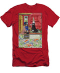 Ms 2617 the Scribe Dedicating LA Teseida to an Unknown Young Woman From LA Teseida By Giovanni Boccaccio 1313 75 1340 41 French School T-Shirt
