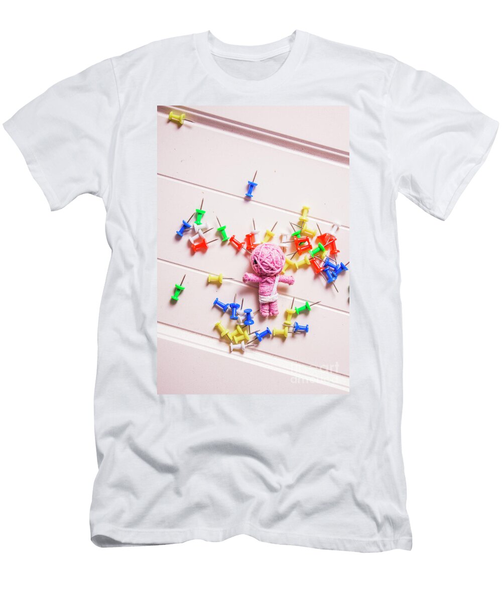 Mummy Halloween Voodoo Doll Jorgo Photography Wall Art Gallery T-Shirt