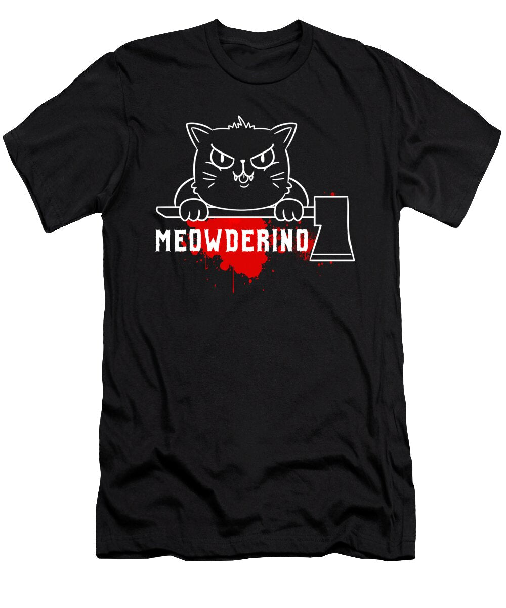 Murderino Podcast Fan Murder Killer Cat Teequeen2603 T-Shirt