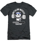 Muscle Building Fitness Panda Weight Lifting Barbell Workout Haylei Emaan T-Shirt