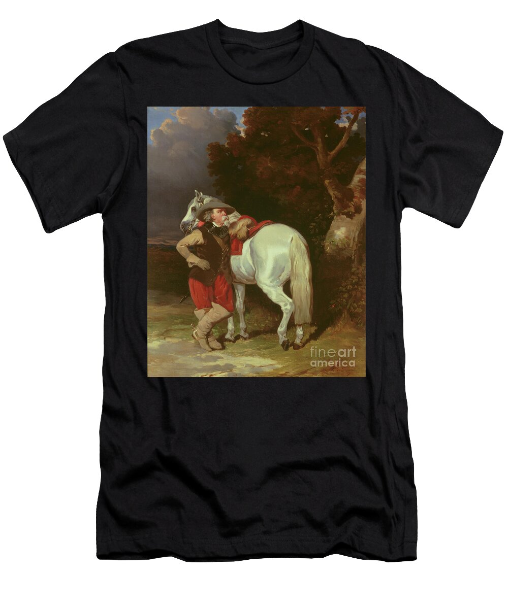 Musketeerss Captain 19th Century Alfred Dedreux or De Dreux T-Shirt
