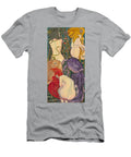 My Acrylic Painting Inspired By Klimt Goldfish Beethoven Frieze Jurisprudence Final State Elena Yakubovich T-Shirt