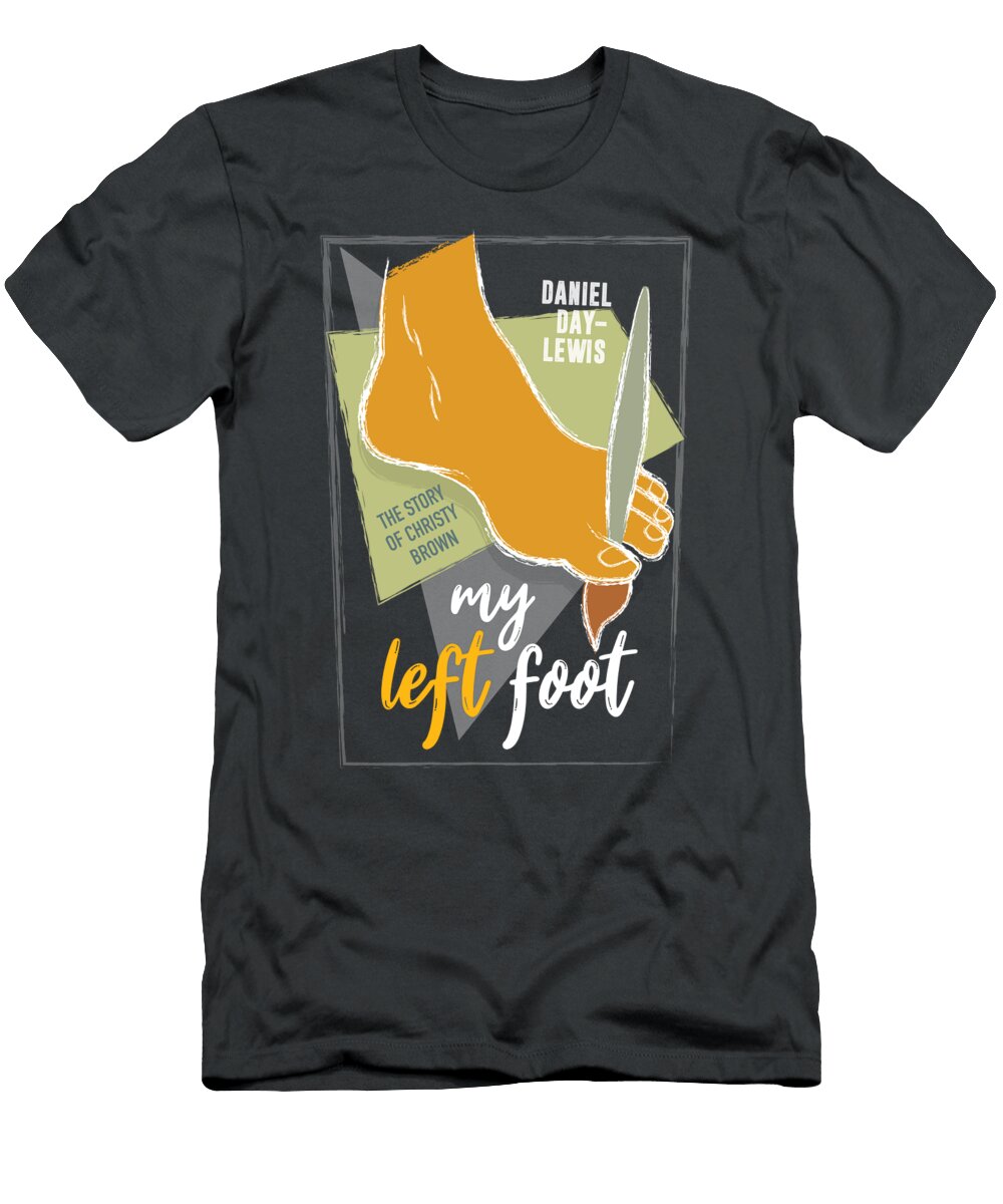 My Left Foot Alternative Movie Poster Movie Poster Boy T-Shirt