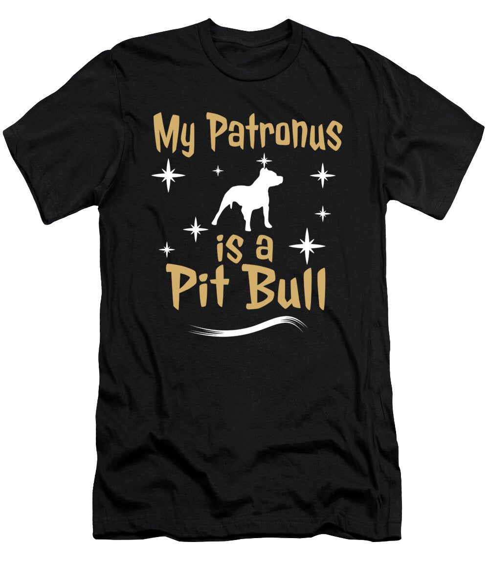 My Patronus Is a Pit Bull Dog Dusan Vrdelja T-Shirt