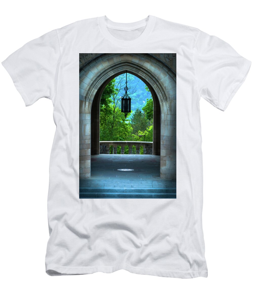 Myron Taylor Hall Law School of Cornell University Optical Playground By Mp Ray T-Shirt