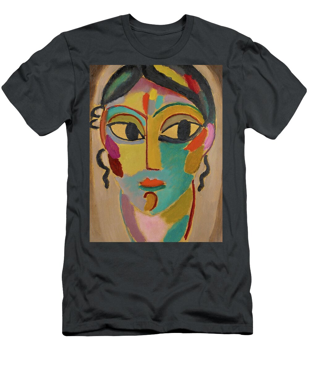 Mystical Head Head of a Girl 1918 Alexej Von Jawlensky T-Shirt