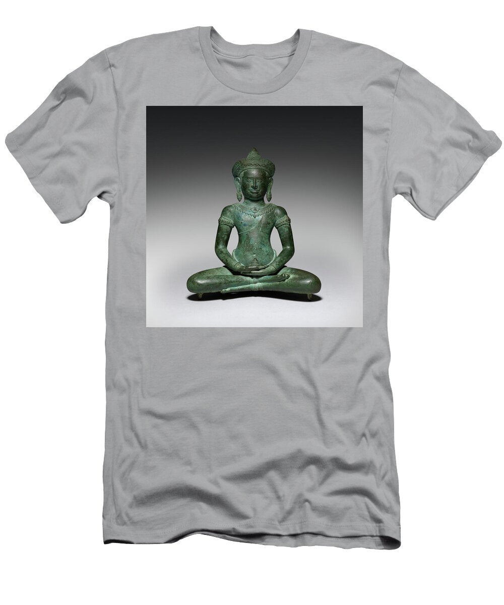Naga Enthroned Buddha Old Master T-Shirt