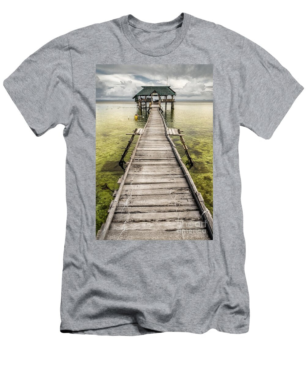 Nalusuan Island Pier Adrian Evans T-Shirt