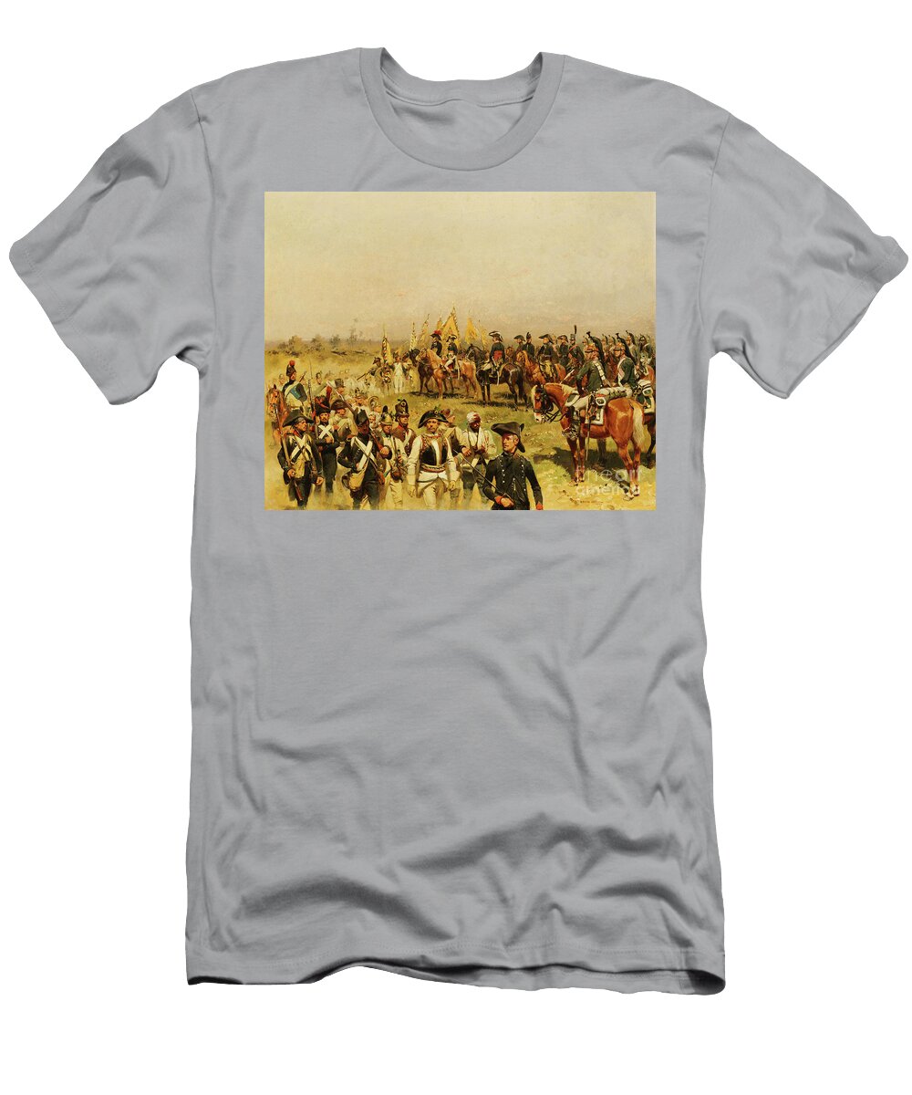 Napoleon Commanding a View of the Prisoners 1883 Jean Baptiste Edouard Detaille T-Shirt