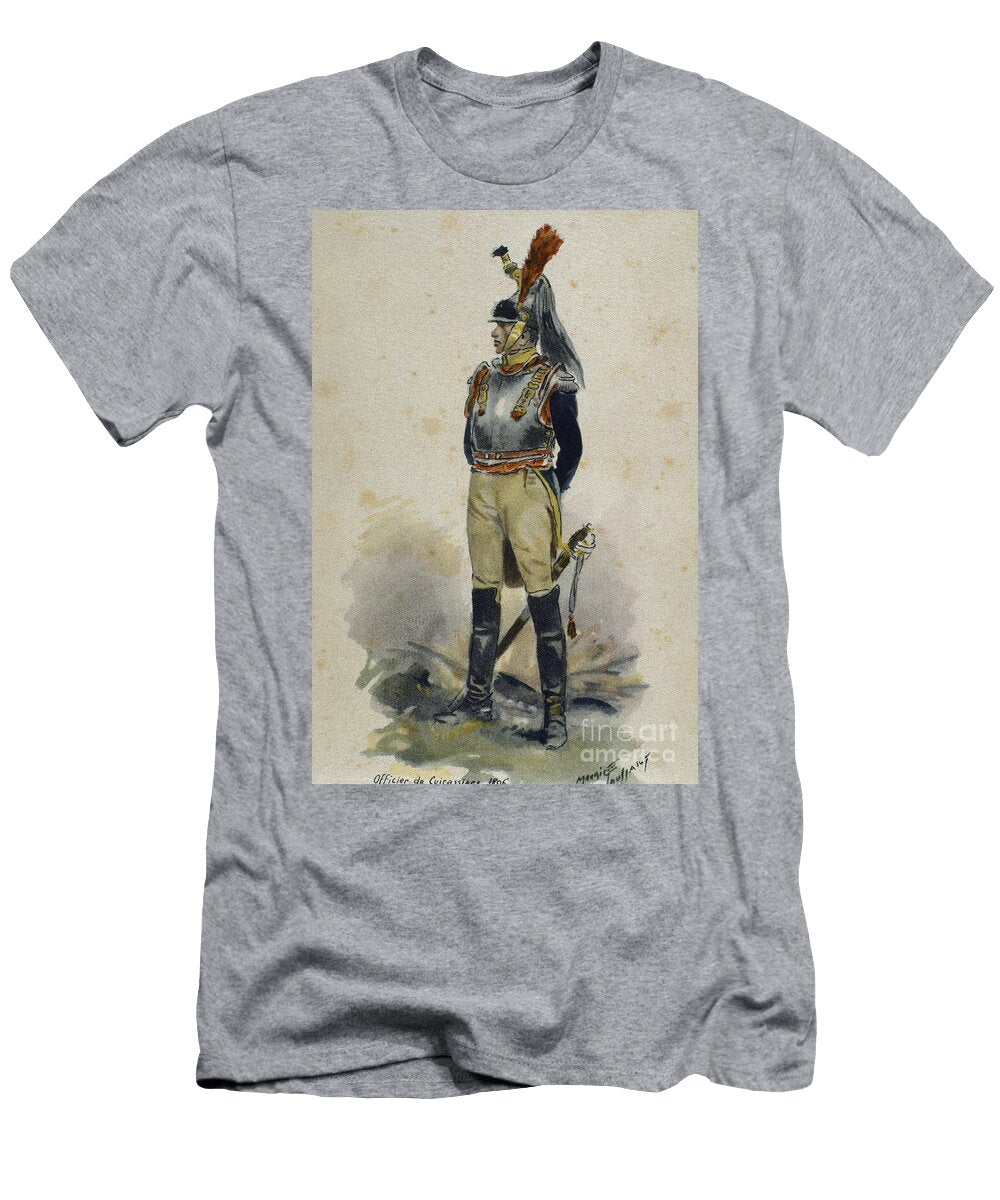 Napoleonic Wars Cuirassier French Army Heavy Cavalry 1806 Unknown Artist T-Shirt