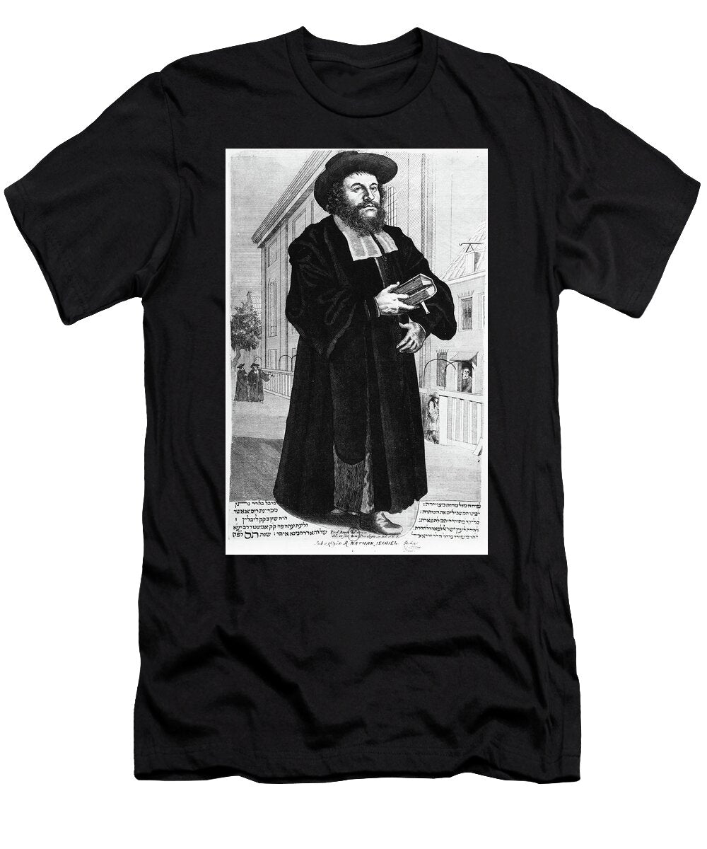 Nathan Ben Jehiel Engraving Dutch School T-Shirt