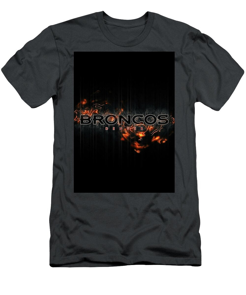National Football League Denver Broncos Art Leith Huber T-Shirt