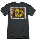 Nehi Vintage Logo on Peeling Paint Wall Design Turnpike T-Shirt
