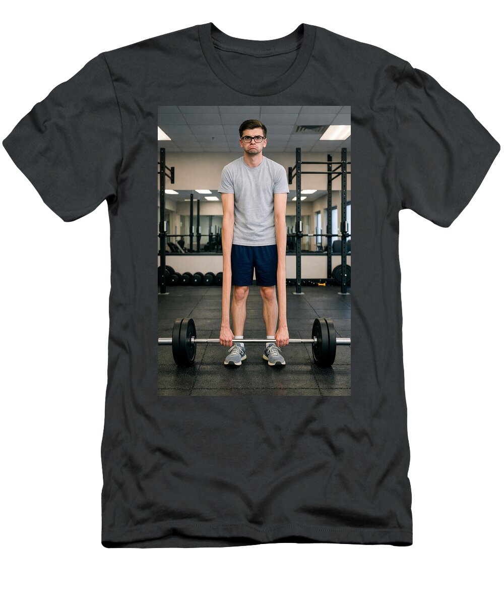 Nerd Weightlifting Brian Wallace T-Shirt