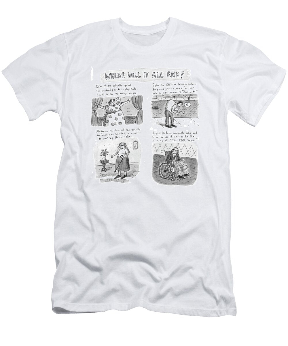 New Yorker February 23rd 1998 Roz Chas T-Shirt