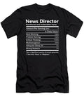 News Director Nutrition Factors Gift Item Shi Hu Kang T-Shirt