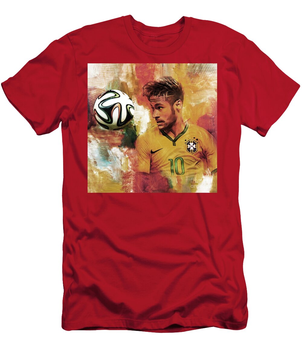Neymar 05d Gull G T-Shirt