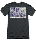 Nick Drake Playing Drawing Portrait Fabrizio Cassetta T-Shirt