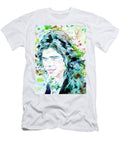 Nick Drake Watercolor Portrait Fabrizio Cassetta T-Shirt