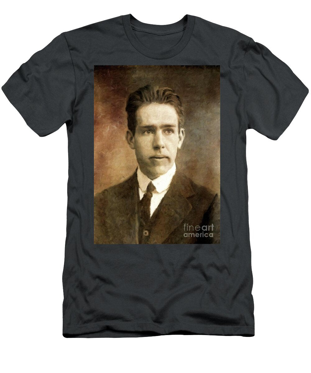 Niels Bohr Physicist By Mary Bassett Mary Bassett T-Shirt