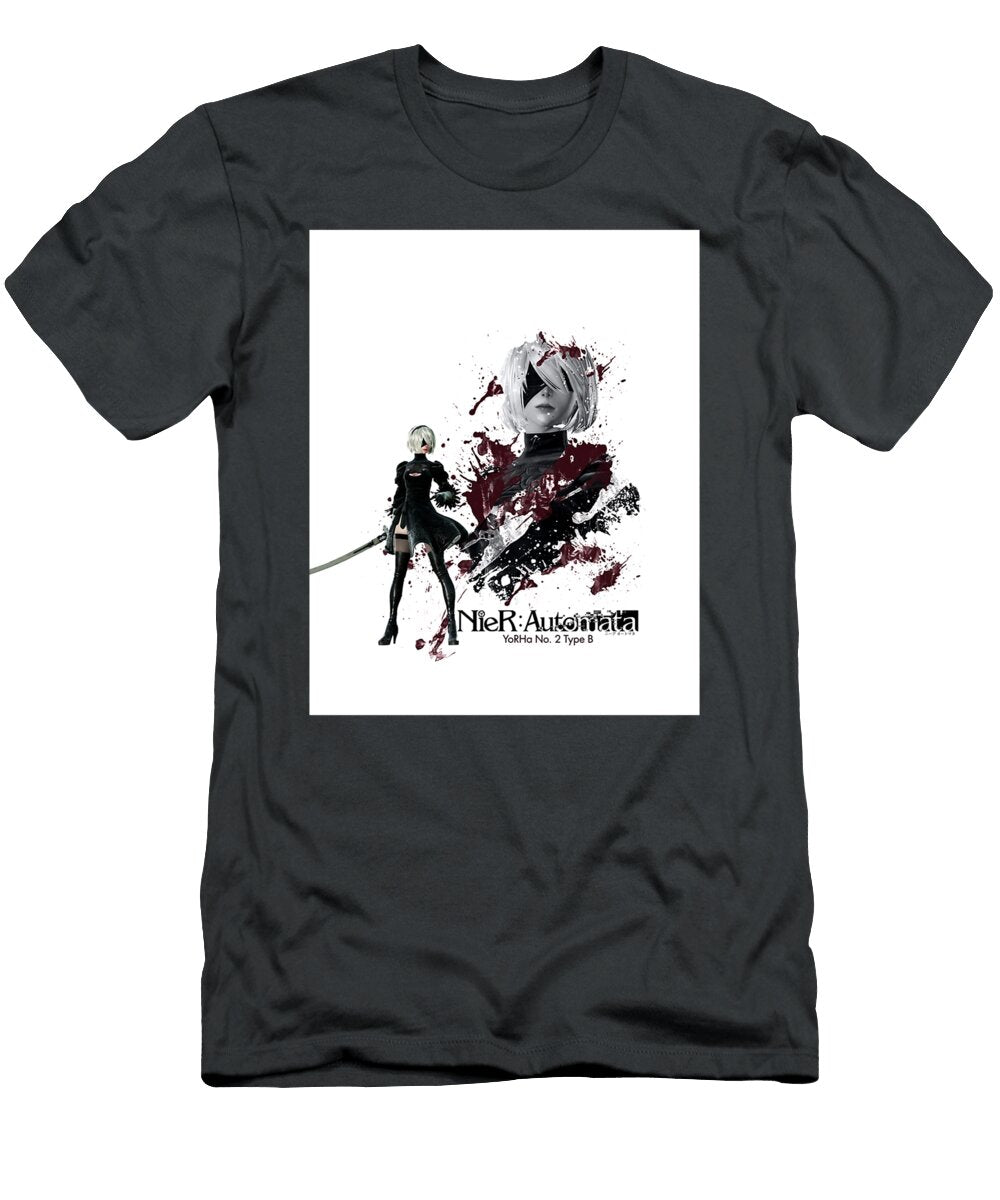 Nier Automata No 2 Type B Robin Mangold T-Shirt