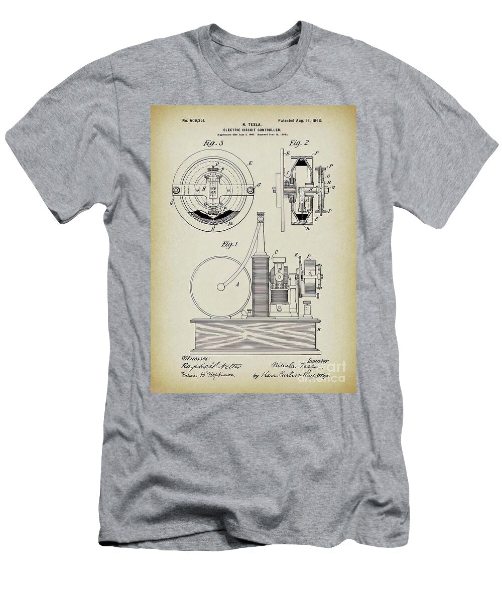 Nikola Tesla Arnold Seoger T-Shirt