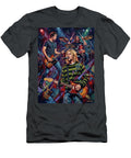Nirvana Abstract Portrait Art of Music Icons Iconic Musicians Legend Paint Sampadart Gallery T-Shirt