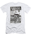 Nirvana Concert Poster Seattle World Art Collective T-Shirt