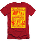 Nirvana Live Concert Poster World Art Collective T-Shirt