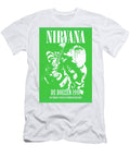 Nirvana Live in 1991 Poster World Art Collective T-Shirt