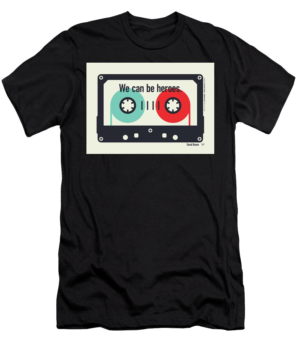 No 10 We Can Be Heroes David Bowie Chungkong Art T-Shirt