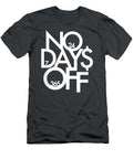 No Days Off Men Gym Workout Graphic Fitness Bodybuilding Alinav Bray T-Shirt